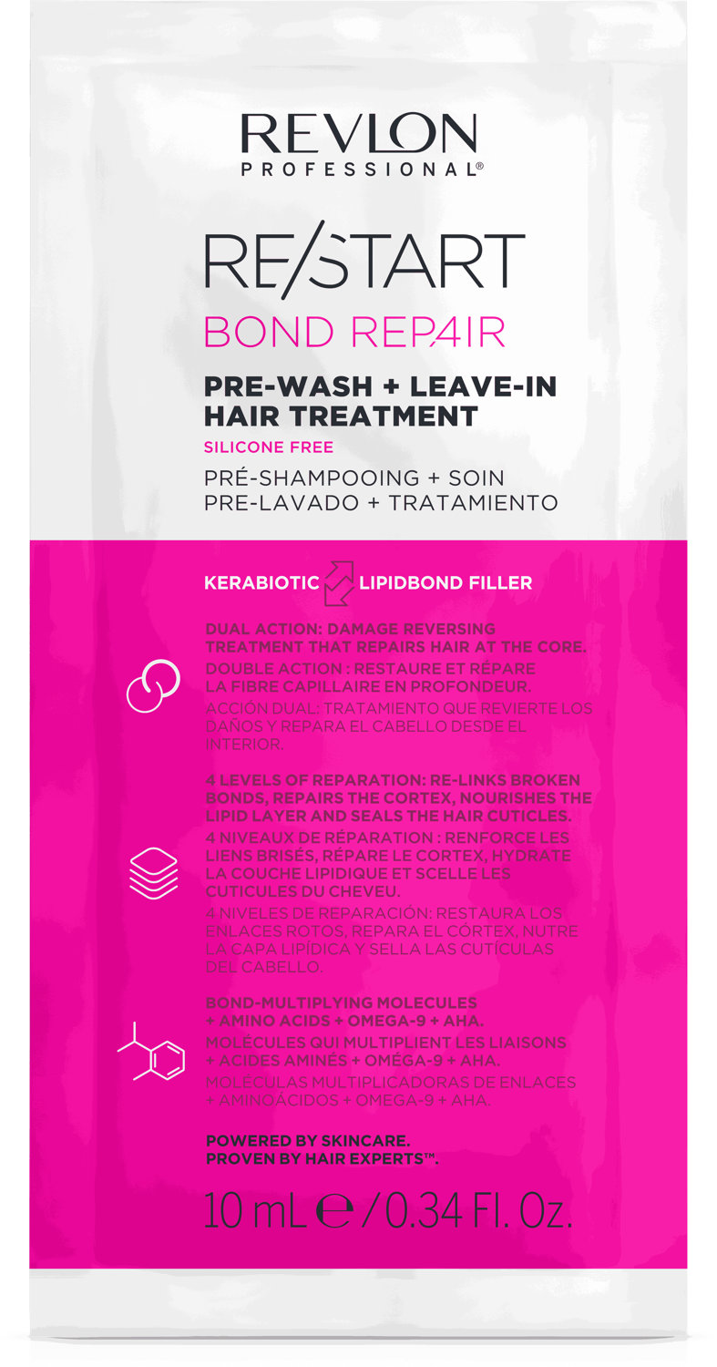 Revlon Professional Re/Start Bond Repair Pre-Wash + Leave-In Hair Treatment 24x10 ml R6205624000