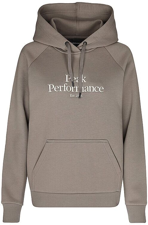 PEAK PERFORMANCE Damen Hoodie Original braun   XL W