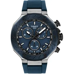 Tissot T-Race Swiss Made Quarzwerk, 45mm, Blau Herrenuhr T141.417.27.041.00