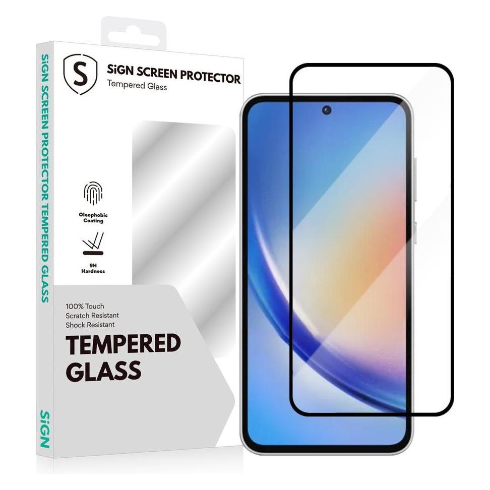 SIGN Tempered glass screen protector for Samsung Galaxy A55 (Samsung Galaxy A55) (SN-CGA55)