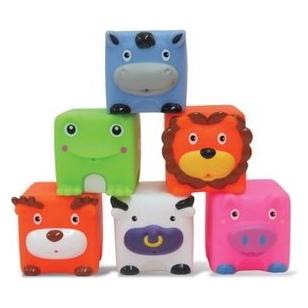 Edushape Soft& Squeezy Critter Blocks (19065)