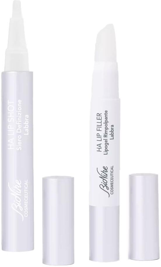 Bionike Cosmeceutical Lip Shot & Filler Trattamento Labbra Rimpolpante, 3 ml + 4 ml