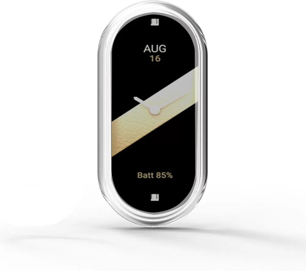 INF Transparente PC-Schutzhülle kompatibel mit Xiaomi Mi Band 10 Keramik Edition – Optimaler Schutz