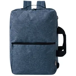 3-in-1-Rucksack Blau für Laptops bis zu 15 Zoll