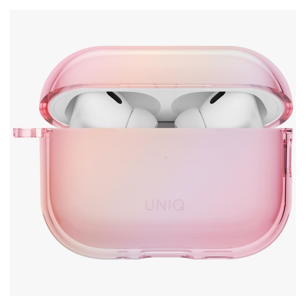 Uniq Case Iridescia for AirPods Pro 3 Hang Case pink prism (Kopfhörer Hülle) (UNIQ-AIRPODSPRO3-IRDPPRS)