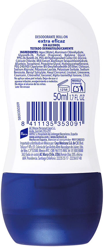 Lactovit Original Extra Eficaz deo roll-on 50 ml