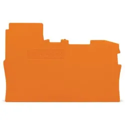 Wago 2002-7192 Abschluss- und Zwischenplatte,0,8 mm dick,orange 20027192  - 25 Stück