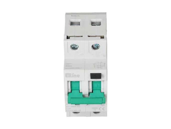 Max Hauri Fi/Ls Kombinationsschutzschalter 1P+N C 13A 30mA Typ A 6kA