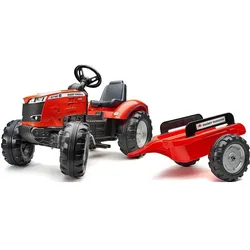 Falk Toys Kindertraktor L mit Anhänger