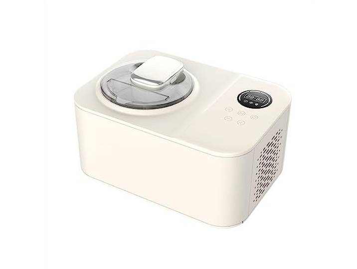 Eismaschinen Eismaschine Haushalt Kleine Automatische Kühlung Kegel Eis Am Stiel Maker LCD Display 1200ML Große Kapazität
