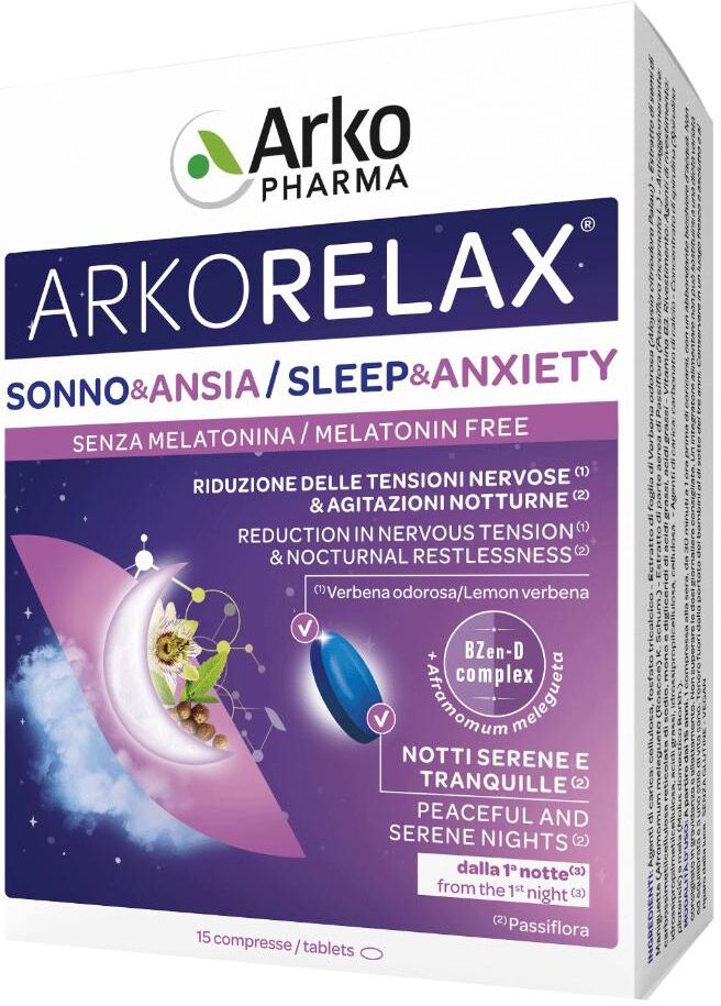 ARKOFARM Srl Arkorelax, 15 Compresse