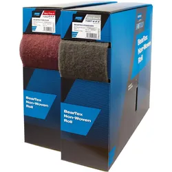 Norton Clipper, Schleifmittel, Clipper Schleifvliesrolle perforiert Beartex Ultrafein 115 mm x 10 Meter (Ultrafein S)