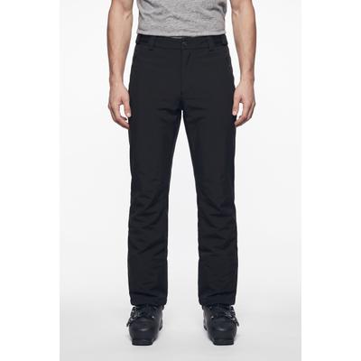 Skihose ICEPEAK "ICEPEAK FLEMING", Herren, Gr. 58, N-Gr, schwarz (basic schwarz), Web, Obermaterial: 100% Polyester. Futter: 100% Polyamid. Wattierung: 100% Polyester, Hosen Skihose, für Snowboard, Alpinski und Skilanglauf, wasserabweisend