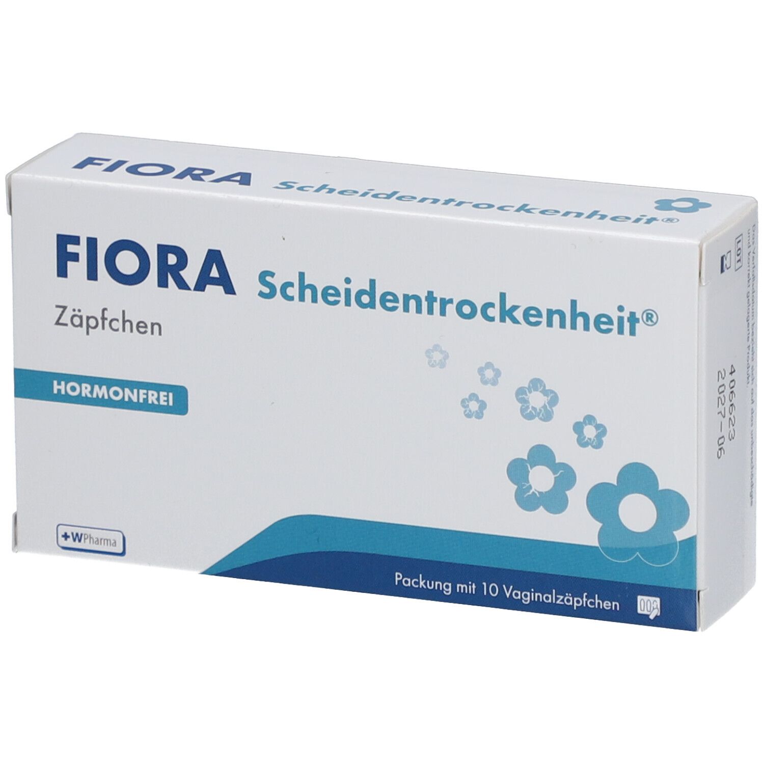 Fiora Vaginal Supp.scheid.tr 10 St Vaginalsuppositorien
