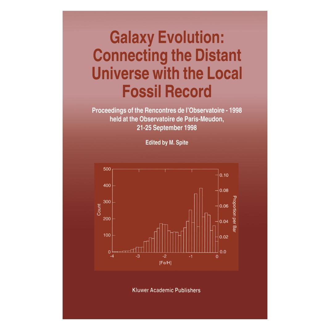 Springer Galaxy Evolution: Connecting the Distant Universe with the Local Fossil Record (Englisch, Softcover, Monique Spite) (55518090)