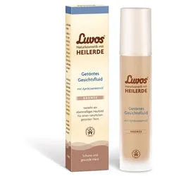 LUVOS Naturkosmetik getöntes Gesichtsfluid bronze 50 ml