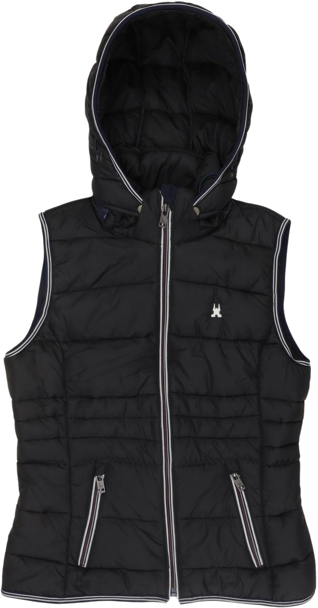 Gaastra Damen Weste, Schwarz, Gr. M, Synthetik - Second Hand