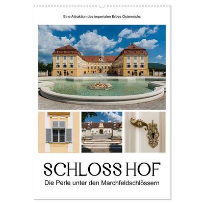 Schloss Hof – Die Perle unter den Marchfeldschlössern (Wandkalender 2027 DIN A2 hoch), CALVENDO Monatskalender