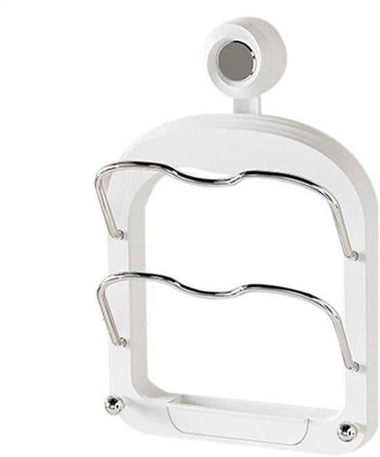 Famanu dekselhouder keukenorganizer wit Diepte: 25,8 cm