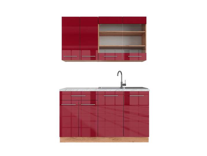 Cuisine pt marbre bordeaux brillant 140x81,6cm