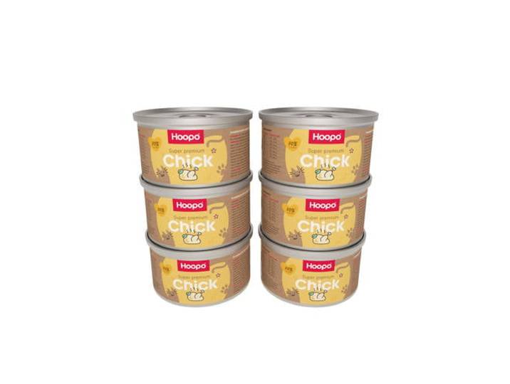 Hoopo Kattenvoer Chick Paté (6 pack)
