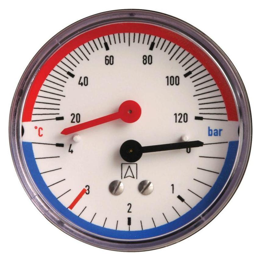 Afriso Thermometer TM80 4 bar axial 63 341 (63341)