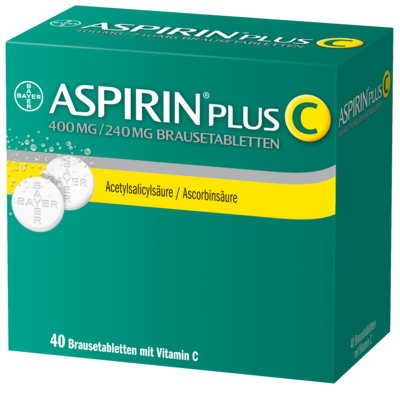 Bayer Vital GmbH ASPIRIN plus C Brausetabletten 40 St 03464237
