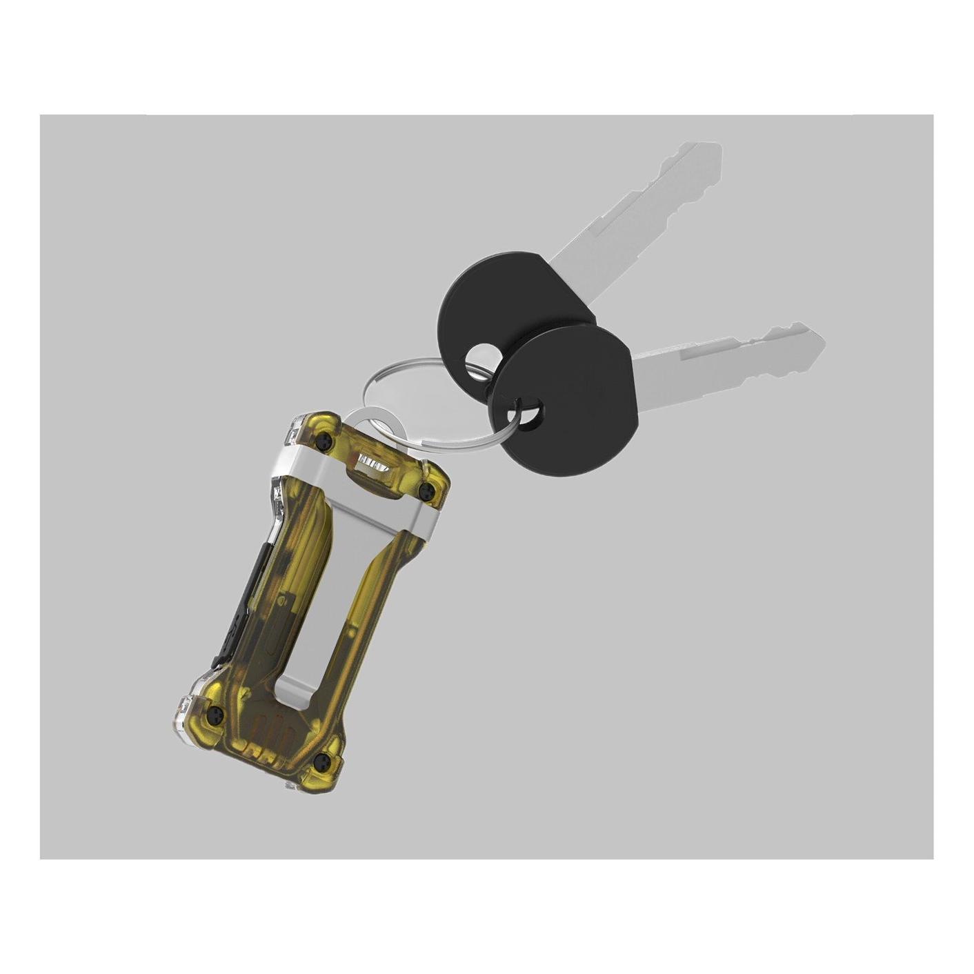 ArmyTek Zippy Schlüsselanhänger-Taschenlampe (Yellow) (5.90 cm, 200 lm) (F06001Y)