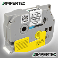 Ampertec Reinigungsband kompatibel zu TZe-CL4 18mm 100 Zyklen