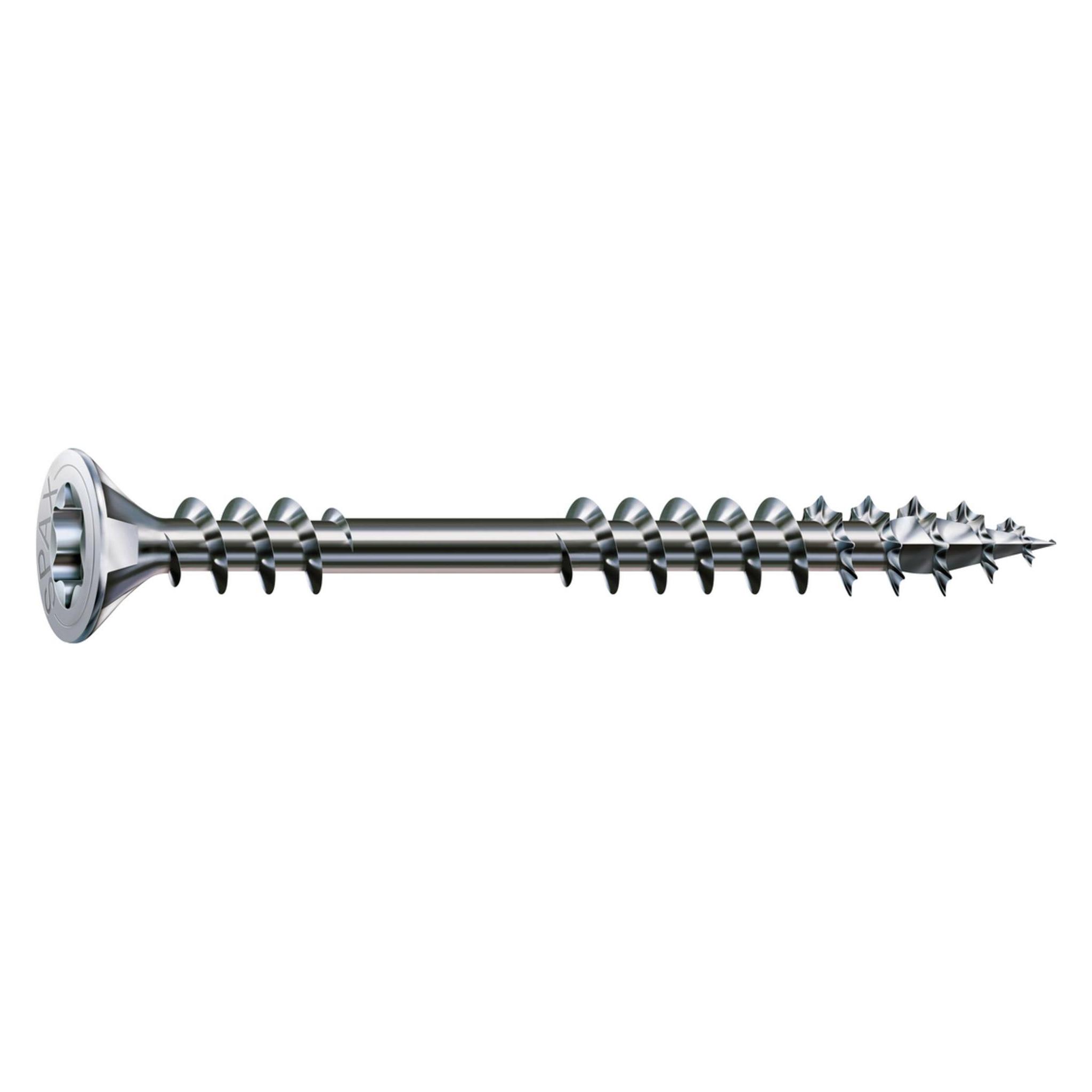 Spax Spax-Verlegeschraube Senkmultikopf T-Star Plus T20 Fixiergewinde Wirox (500 Schrauben pro Stück) (890150340045070)