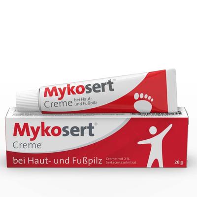 Mykosert Creme bei Haut- und Fußpilz 20 g