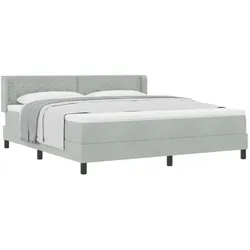 vidaXL, Boxspringbett, King Bettgestell (180 x 200 cm)