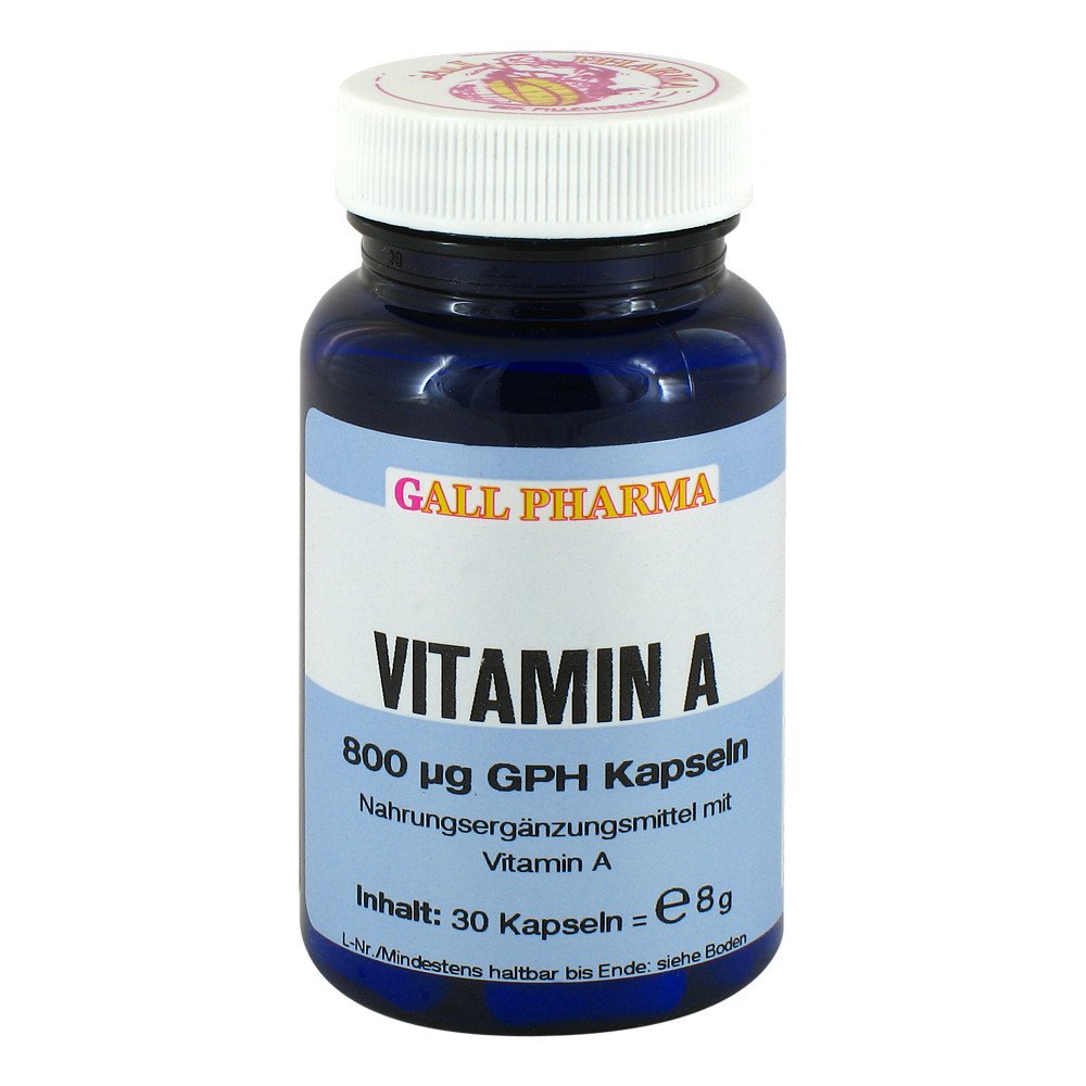 Hecht-Pharma GmbH Vitamin A 800 [my]g Gph Kapseln 04631803
