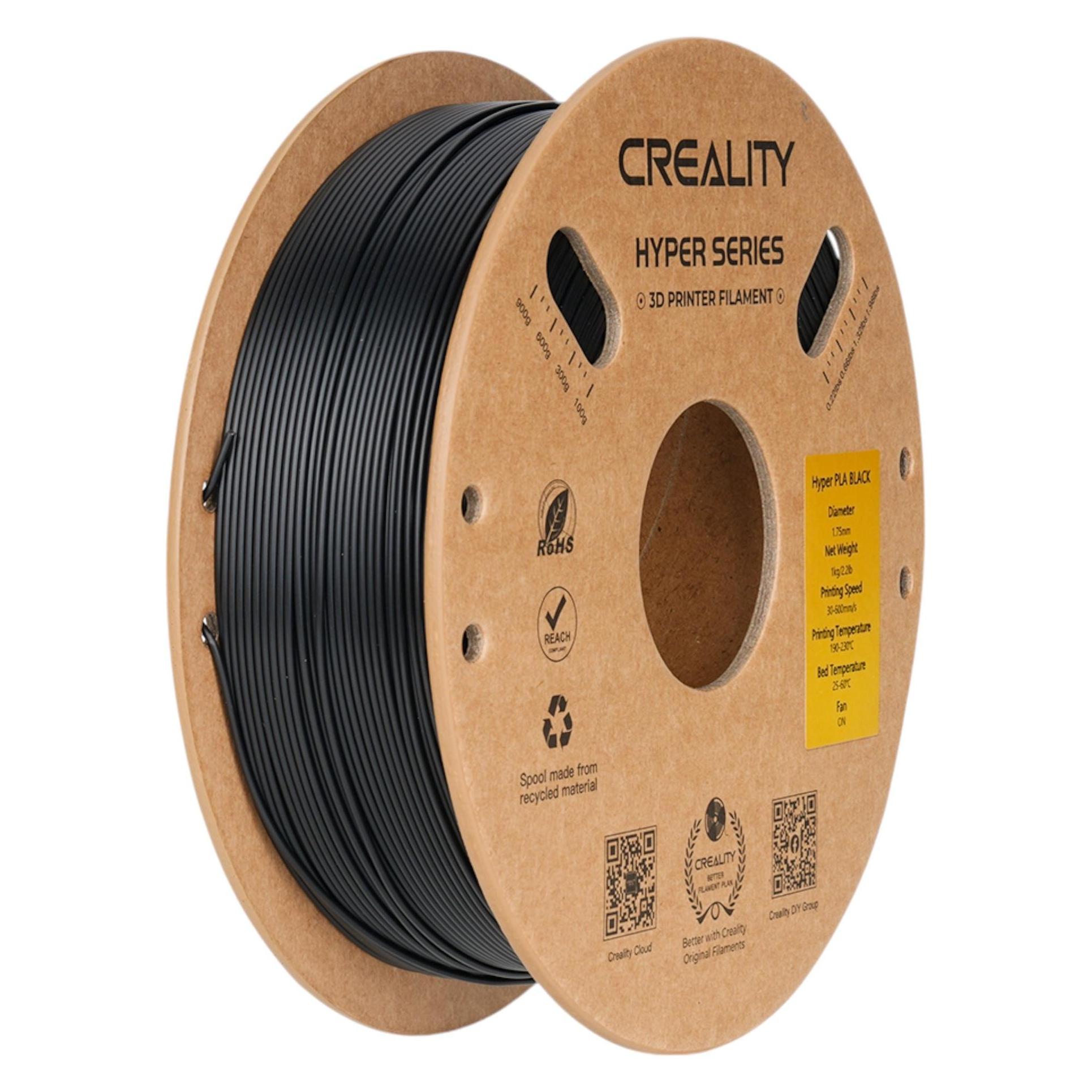 Creality Filament PLA Hyper (PLA, 1000 g, 1.75 mm) (3301010343)