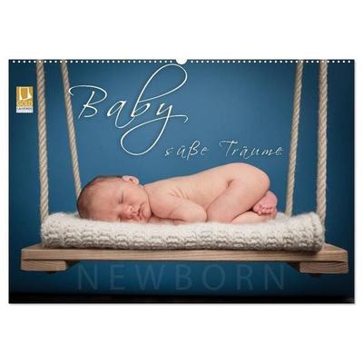 Baby - süße Träume (Wandkalender 2027 DIN A2 quer), CALVENDO Monatskalender