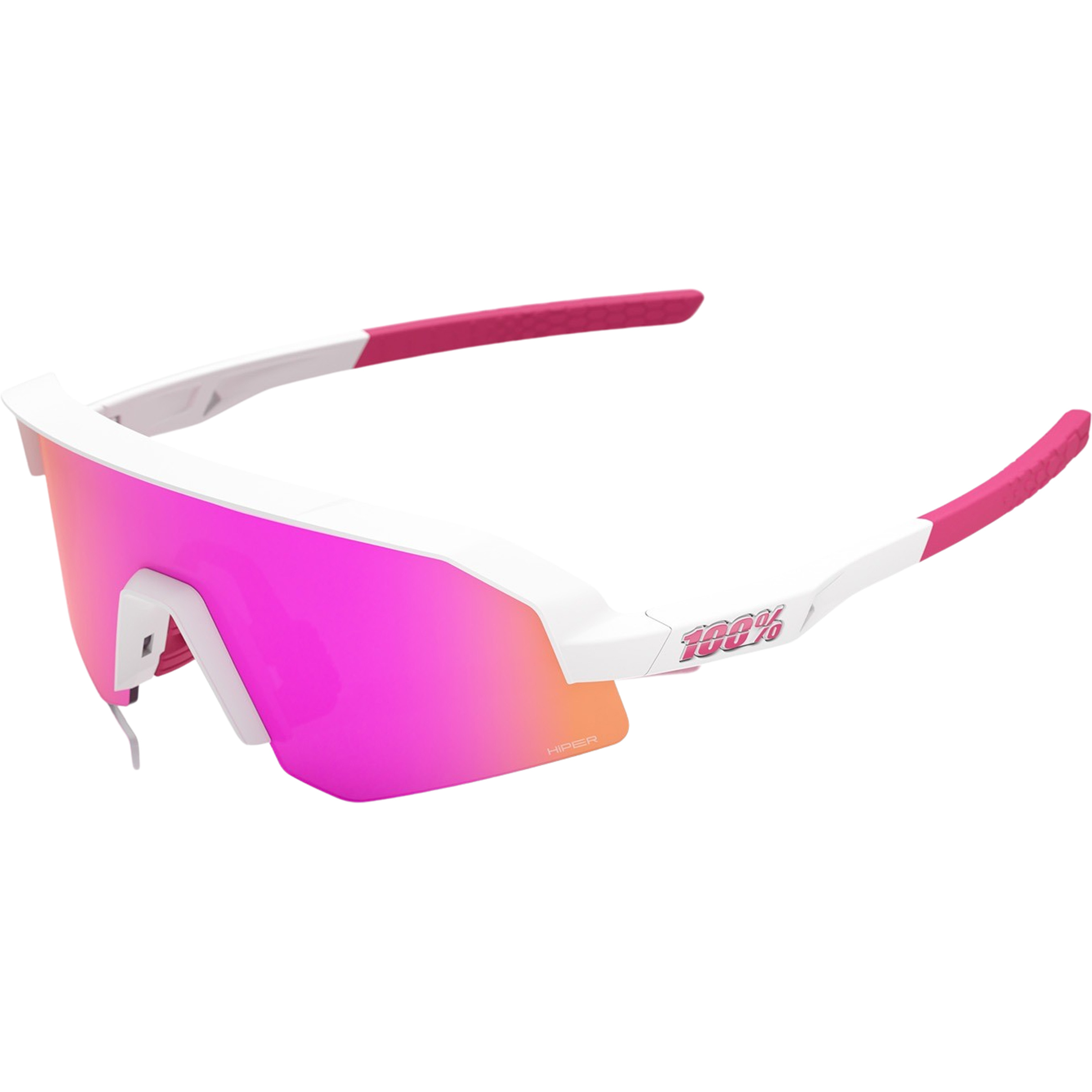 100% Slendale XS Sportbrille Sportbrillen & Sportsonnenbrillen pink Trekking