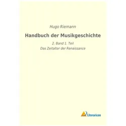 Handbuch der Musikgeschichte, Fachbücher von Hugo Riemann