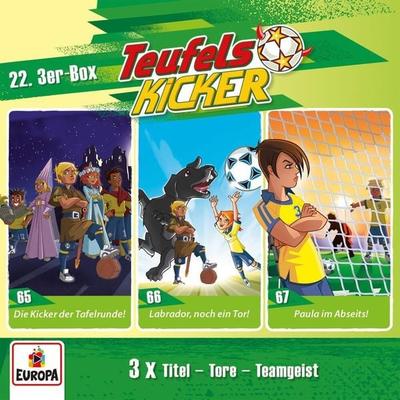 Teufelskicker - 22. Box - 3 Hörspiele - , CD, 0196588435829