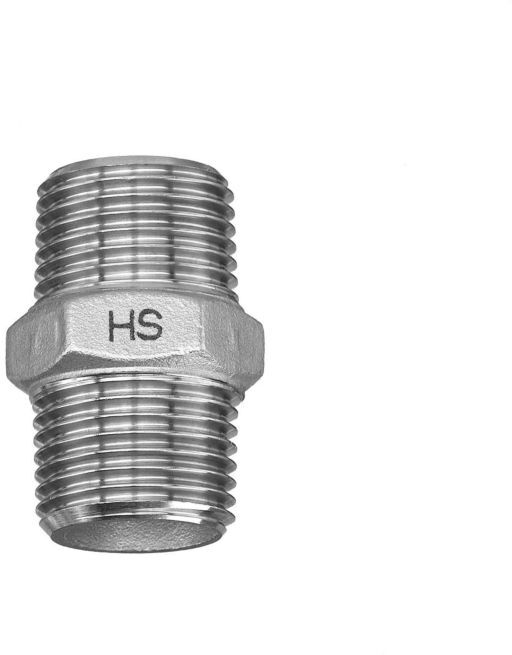 Schmidt, Hermann Hermann Schmidt Edelstahl-Doppelnippel 1/2" Aussengewinde