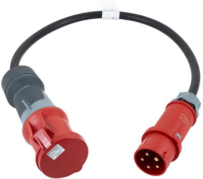 Stairville CEE Adapter 32A-63A Schwarz