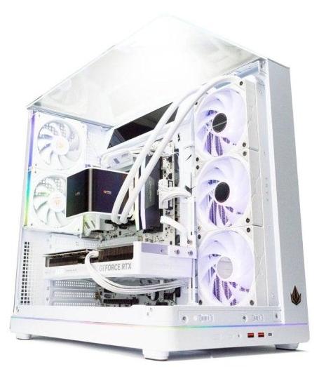 PcCom Ultimate: AMD Ryzen 7 9850X3D / 64 GB / 2 TB SSD / RTX 5080 V2 (weiß) / Windows 11 Pro