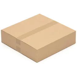 KK Verpackungen 25 Faltkiste Faltkarton Versandkartons 400 x 400 x 100