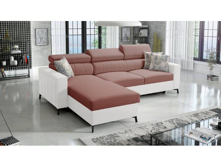 Best for Home Ecksofa mit Schlaffunktion und Bettkasten – modern & geräumig, Ecksofa mit Schlaffunktion, Schlaffunktion