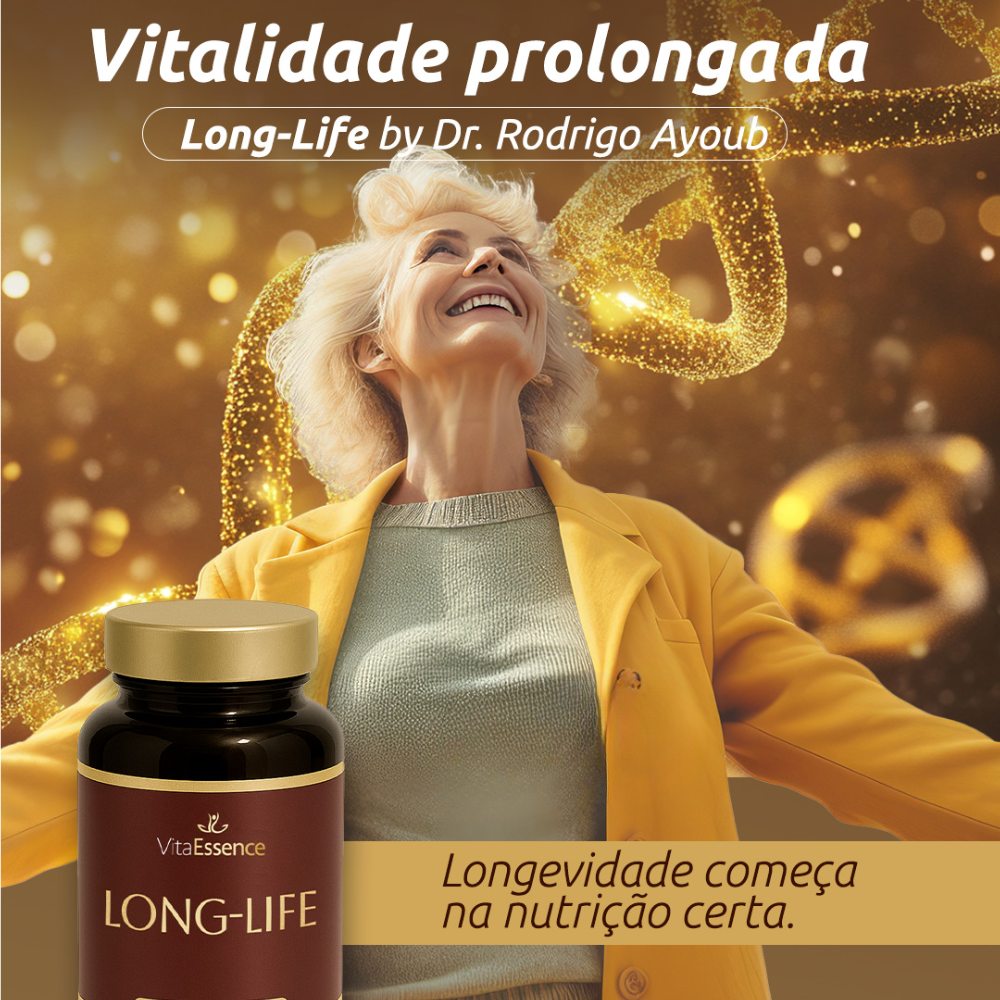 VitaEssence Long-Life Healthy Aging Food Supplement 120&nbsp;caps.