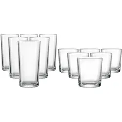 Ritzenhoff & Breker Vio Whisky / Longdrink-Set, Cocktailgläser, Transparent