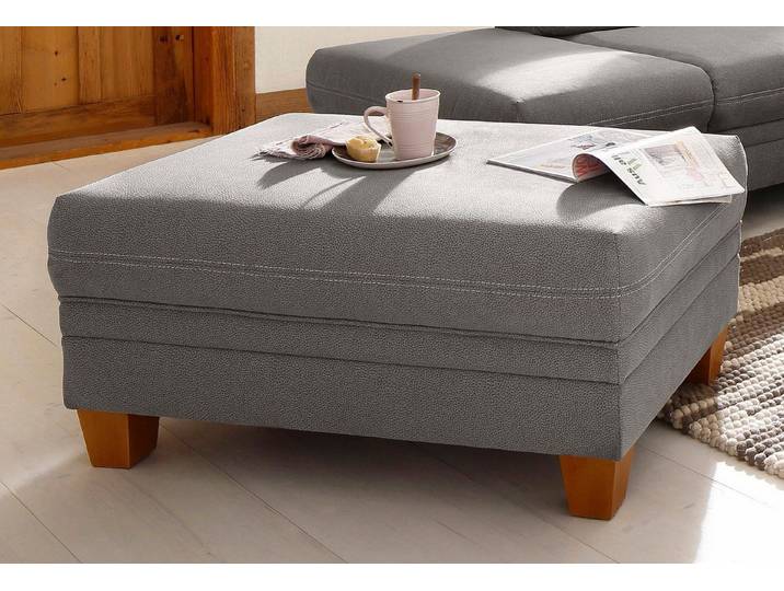 OTTO home Hocker Husum, mit Kontrastnaht