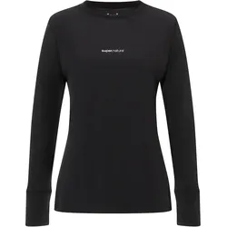 Super Natural, Damen, Funktionsshirt, Windbreaker (XL), Schwarz