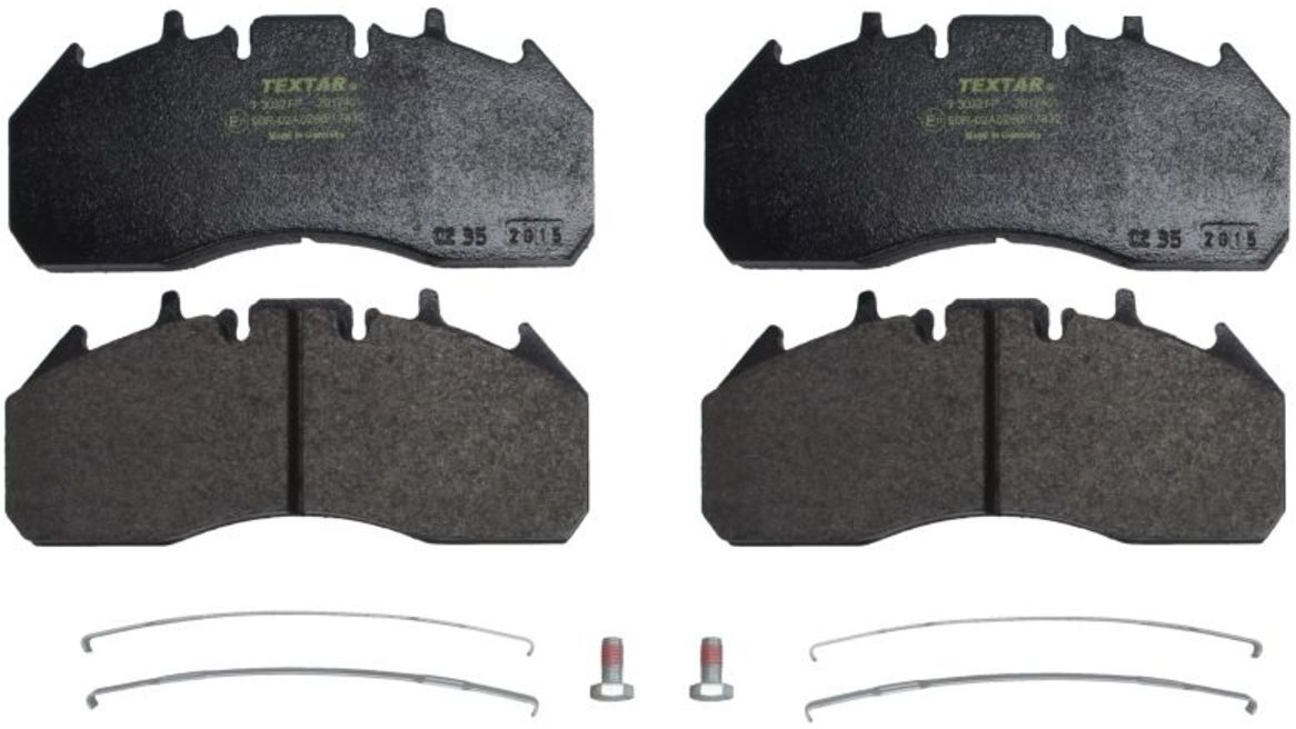 Bremsbelagsatz TEXTAR 2917401