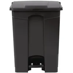 Jantex Küchenpedaleimer schwarz 65L