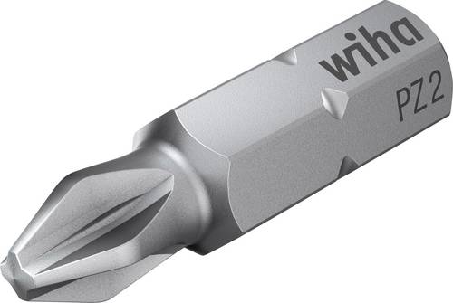 Wiha 07860 Kreuzschlitz-Bit Antrieb: 1/4 (6.3 mm) Abtrieb: Kreuzschlitz Pozidriv PZ 2 25mm